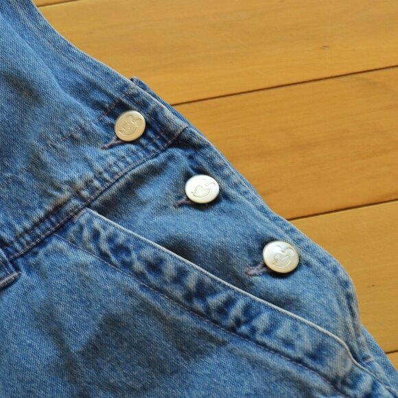 Madewell Disney Denim Romper Overalls Size M / S - Picture 5 of 16